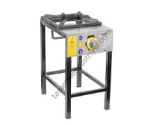 İnoxmaster Tekli Doğalgazlı Uzun Lokanta Ocağı Gaz ve Lpg Ce Belgeli 33X45X50 IMR-LKY-1