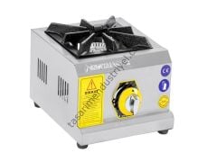 İnoxmaster Tekli Ocak Mini Set Üstü  Gaz ve Lpg Ce Belgeli 29X30X16 İMR-MNOG-1