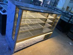 Kebap & Meze Dolabı - Gold Beyaz Taş