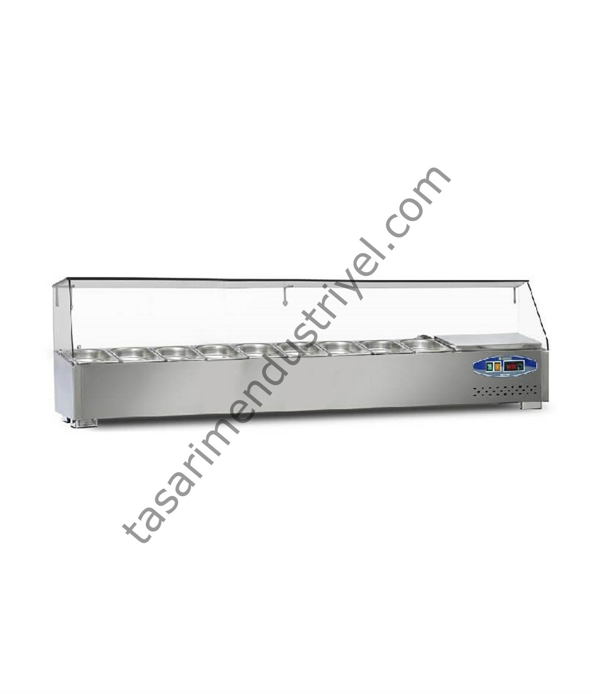 Dampak Soğutmalı Set Üstü Saladbar 10 Küvetli 22SBS10-20