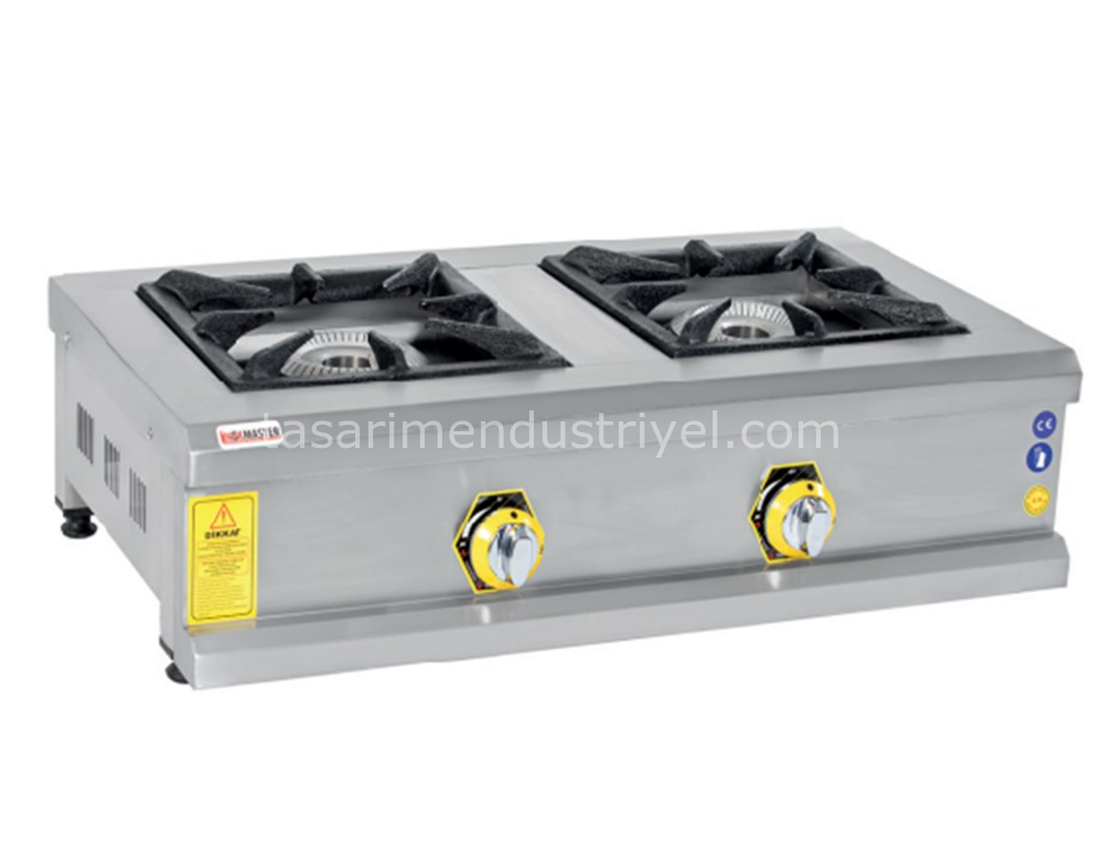 İnoxmaster 4 Lü Set Üstü Ocak Gazlı 80X80X25 cm İMR-SOG-8080