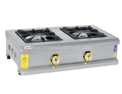 İnoxmaster 4 Lü Set Üstü Ocak Gazlı 80X80X25 cm İMR-SOG-8080