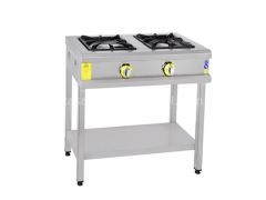 İnoxmaster Tekli Taban Raflı Ocak Gazlı 50X50X85 cm İMR-TBOG-5050