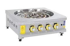 İnoxmaster Set Üstü Motorlu Börek Ocağı Ce Belgeli Gaz/lpg İMR-BROG-1