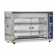 Pimak M001-E Set Üstü Piliç Çevirme Makinası 6 Kapasiteli Elektrikli