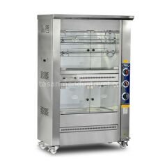 PI3/M009 Gazlı Tamburlu Dinlendirmeli Piliç Makinesi