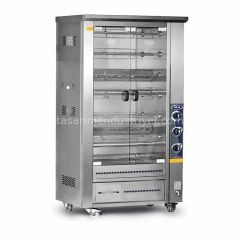 PI3/M010B Çift Vitrinli Lavtaşlı Piliç Makinesi 48'Lİ