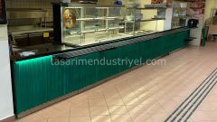 Self Servis Yemeklik Seti - Turkuaz Model