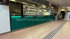Self Servis Yemeklik Seti - Turkuaz Model
