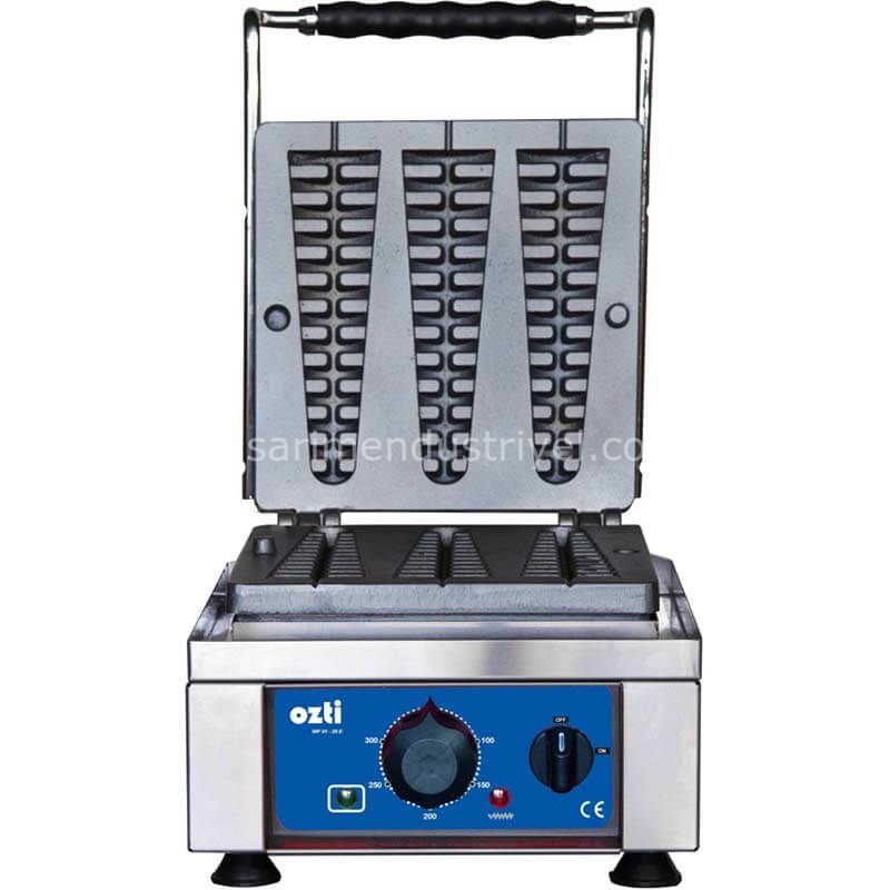 Öztiryakiler WF 25 02 Çubuklu Waffle Makinesi, İkili