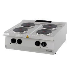 OCAK SET ÜSTÜ 700 SERİ ELEKTRİKLİ DÖRTLÜ 80*70*30