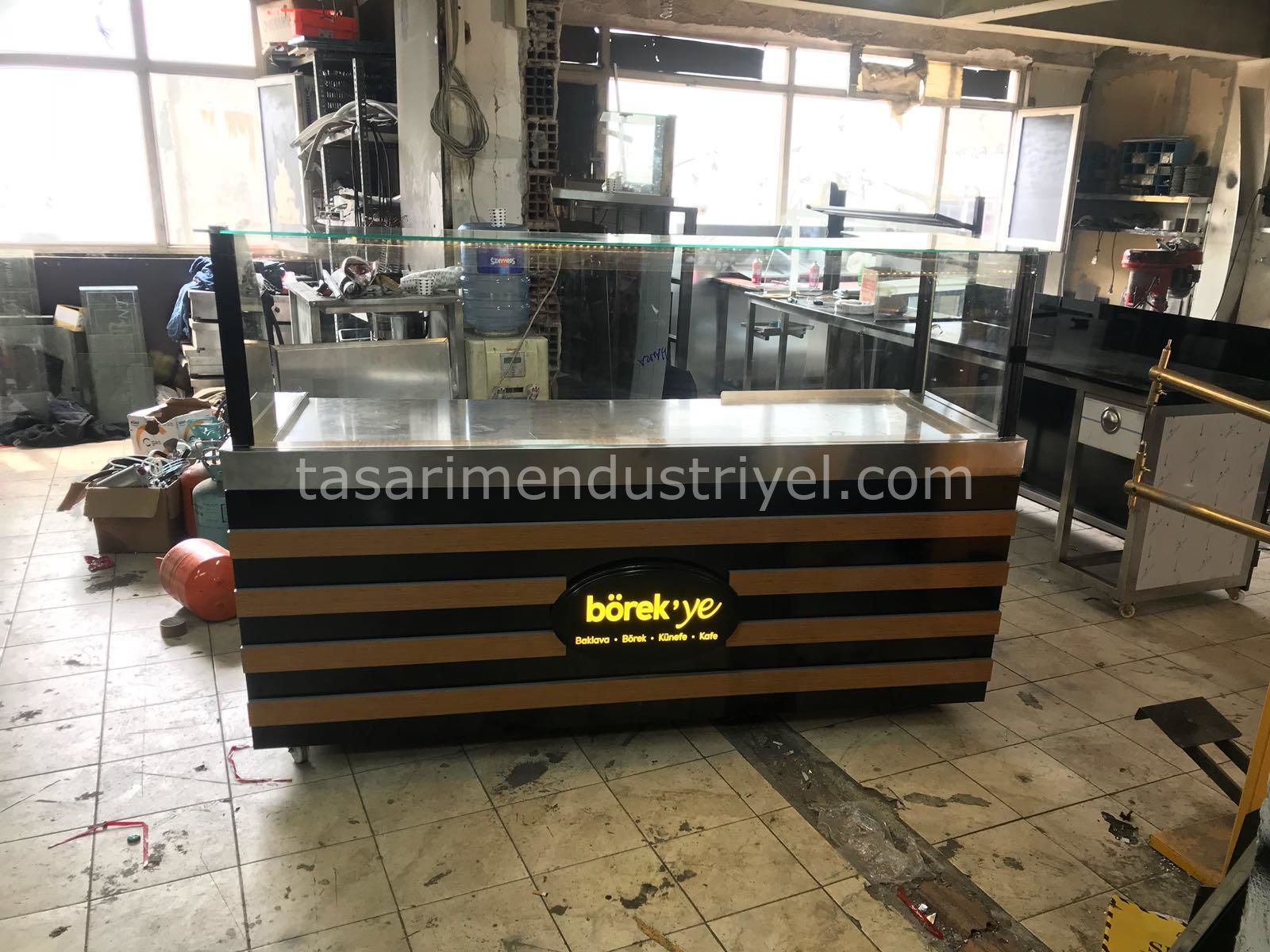 Börek & Poğaça Tezgahı - Bambu Model